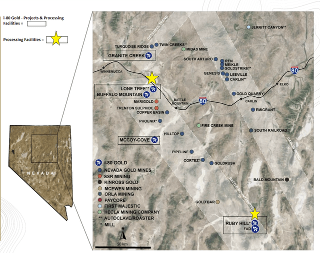 i-80 Gold - Projects/Mines & Processing Facilities